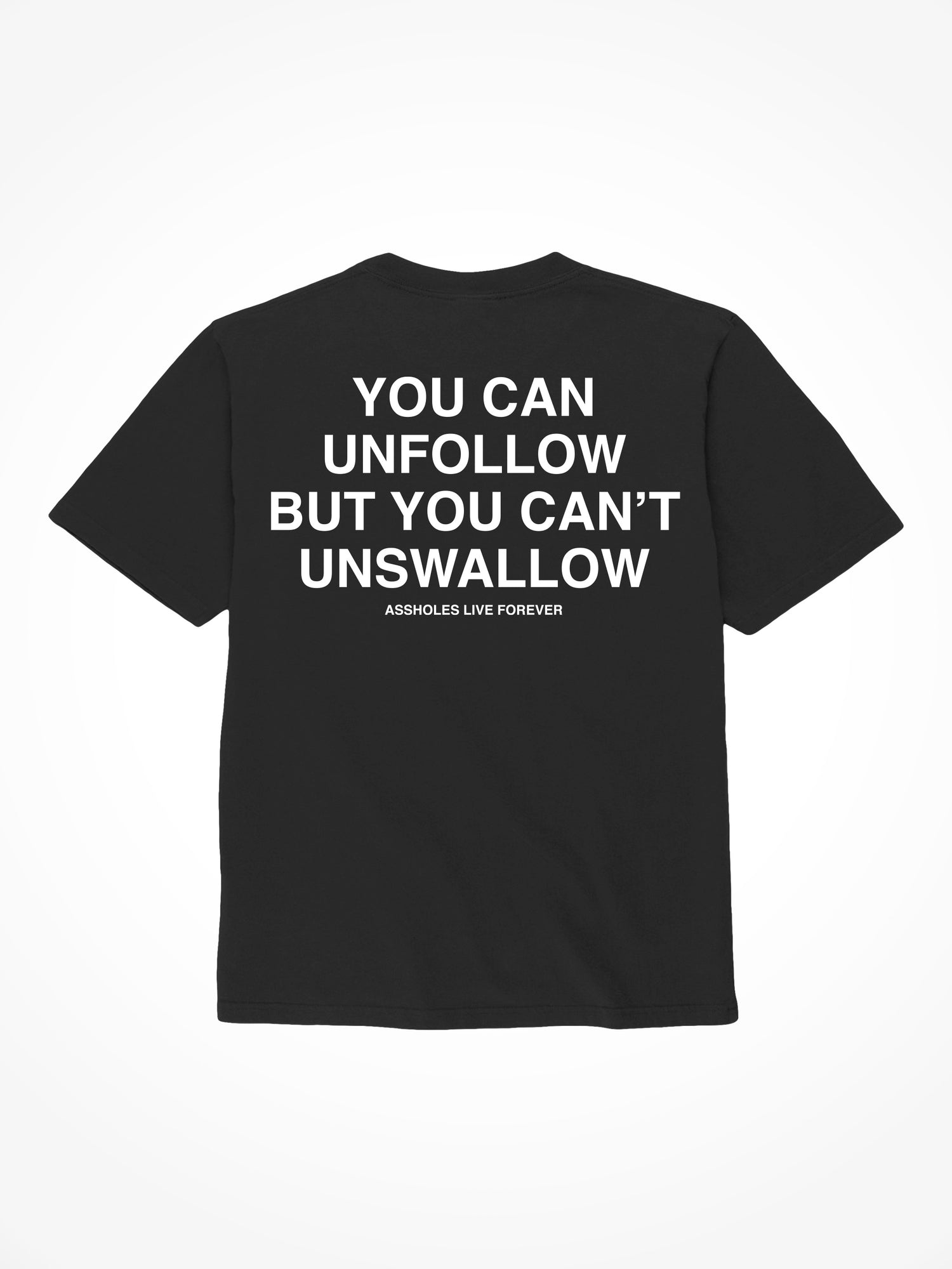 Unswallow - Black T-Shirt