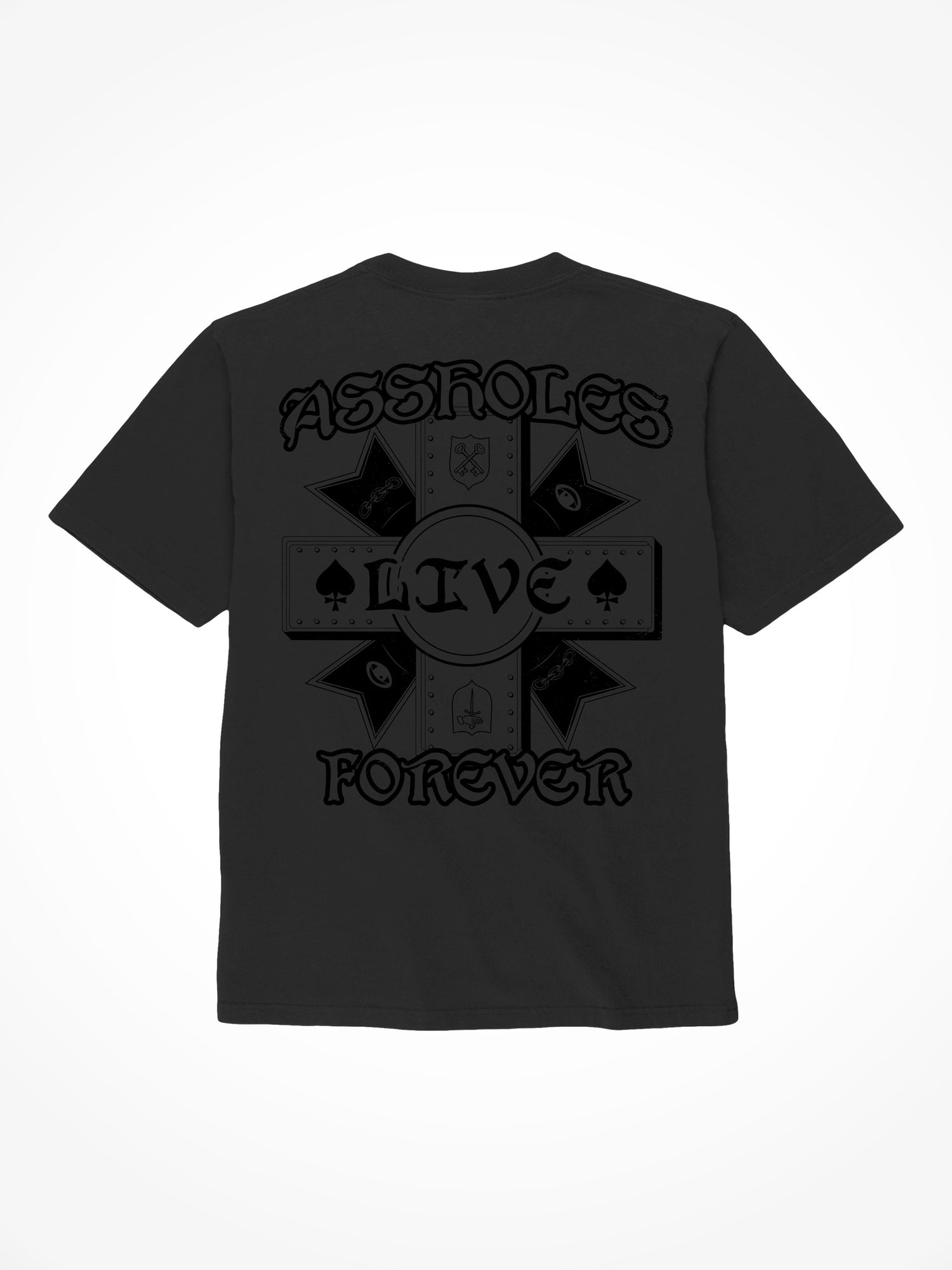 ALF Blackout Masons - Black T-Shirt