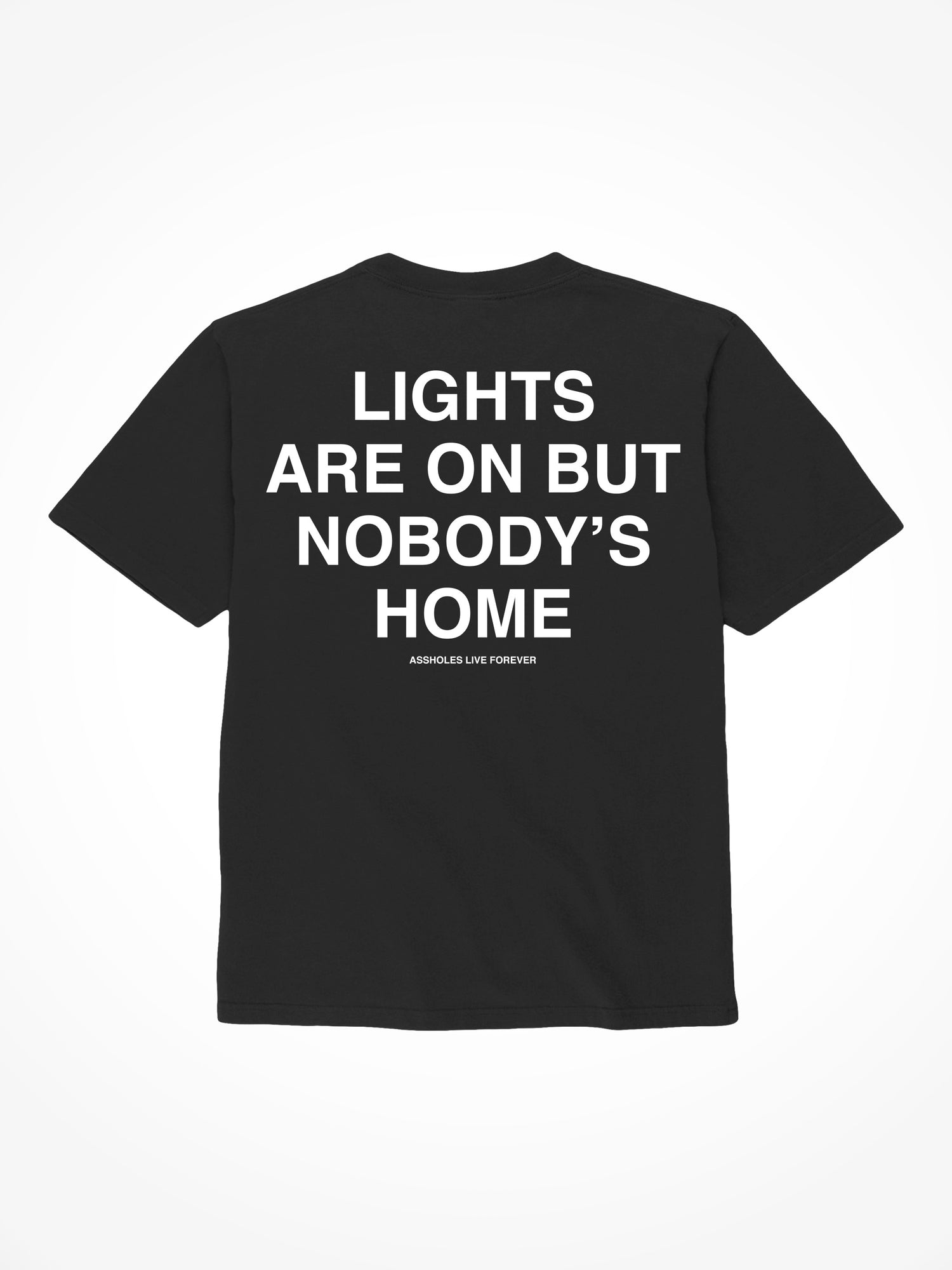 Lights On - Black T-Shirt