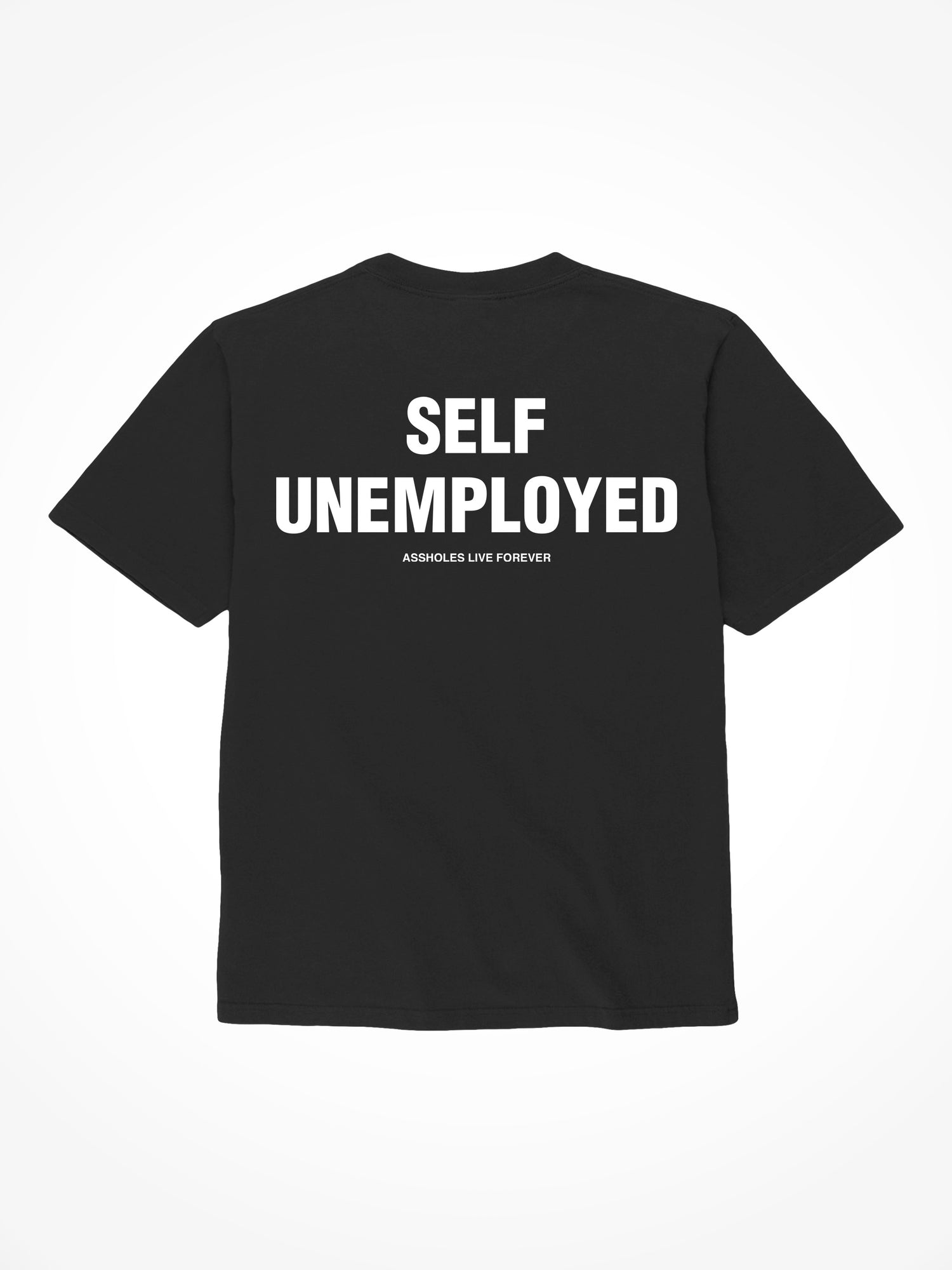 Self Unemployed - Black T-Shirt