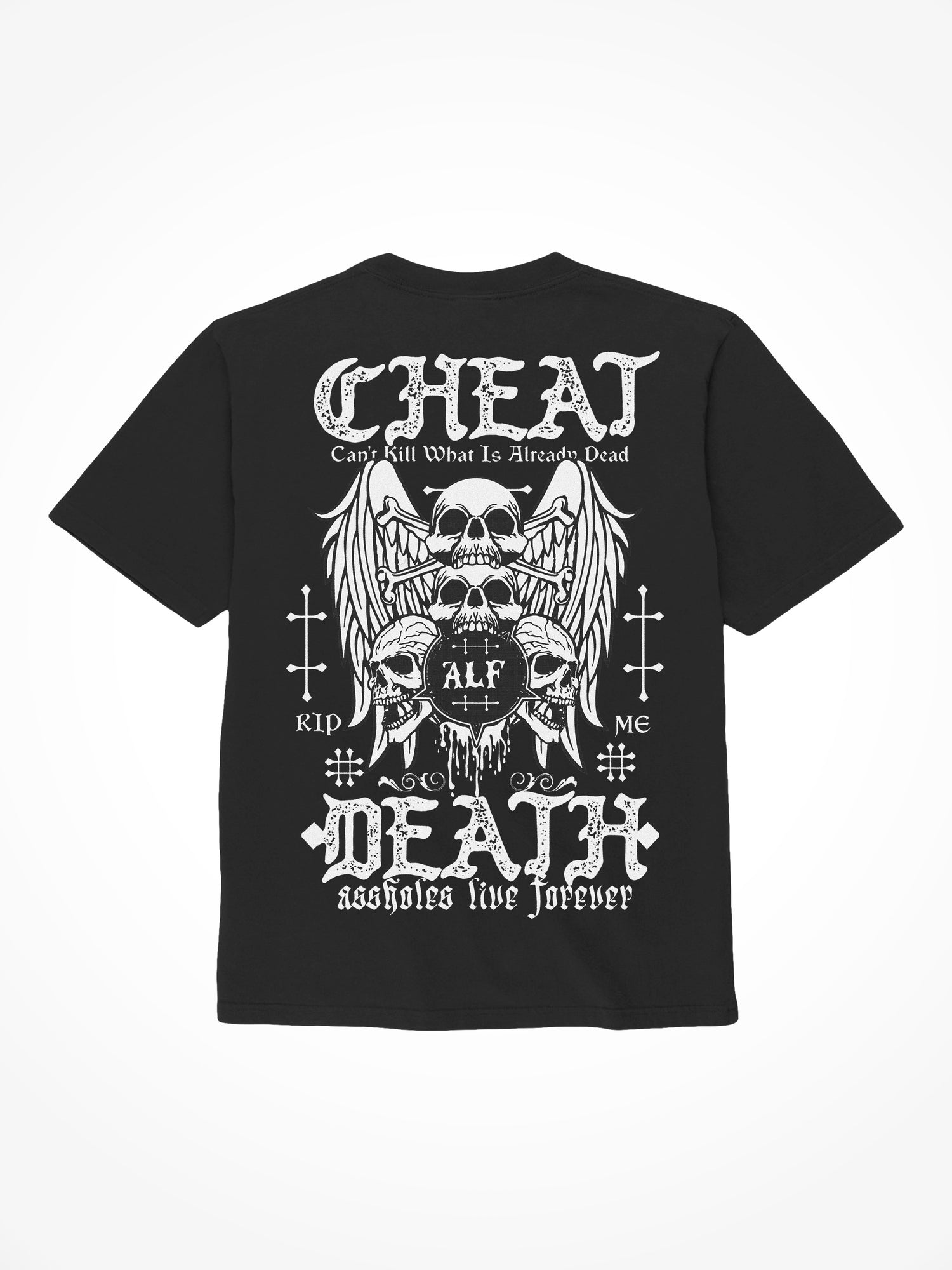 Cheat Death - Black T-Shirt