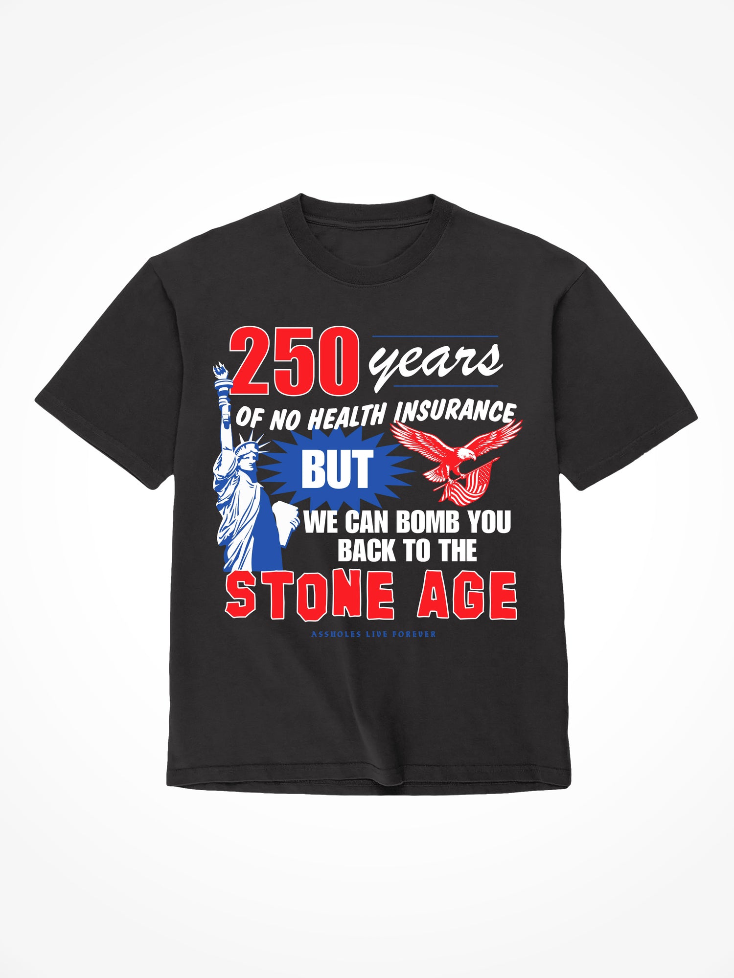 Stone Age - Black T-Shirt