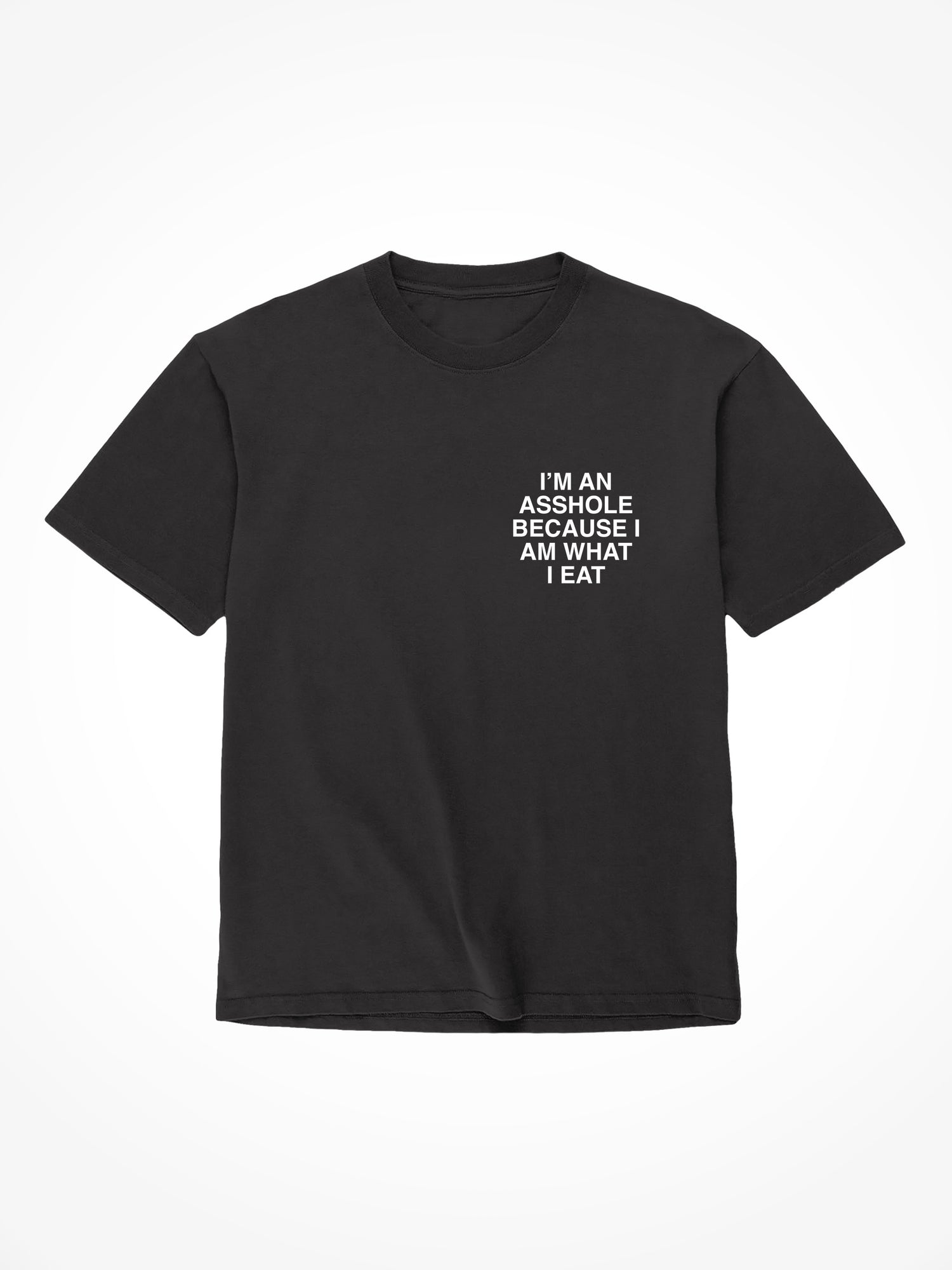 I Am What I Eat - Black T-Shirt